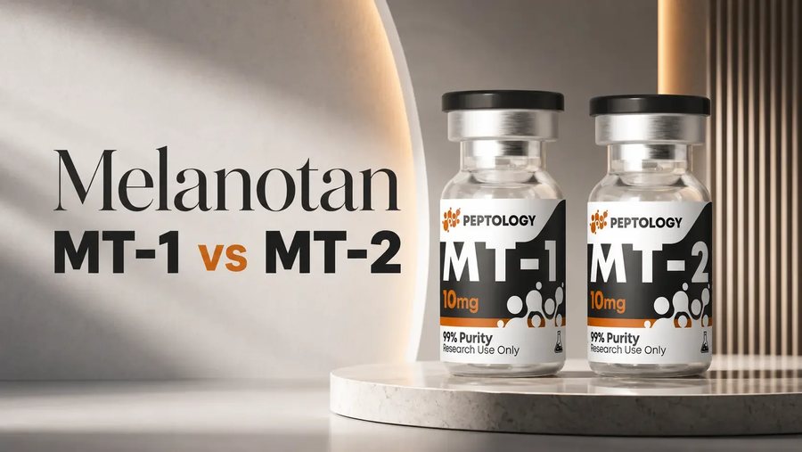 MT-1 vs. MT-2: der Unterschied zwischen den Melanotan-Peptiden
