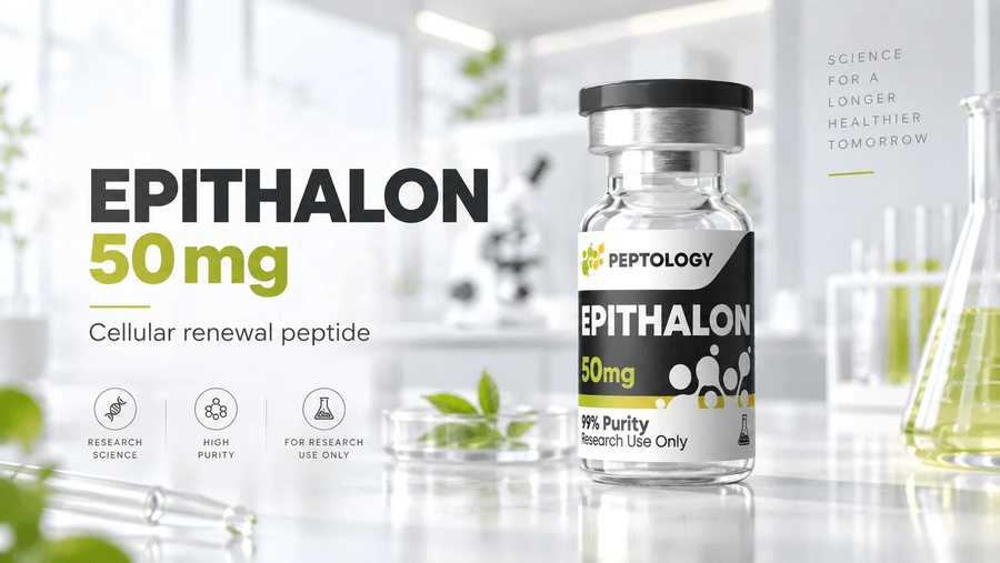 Epithalon 50 mg – Telomerase, Zellerneuerung und biologische Uhr