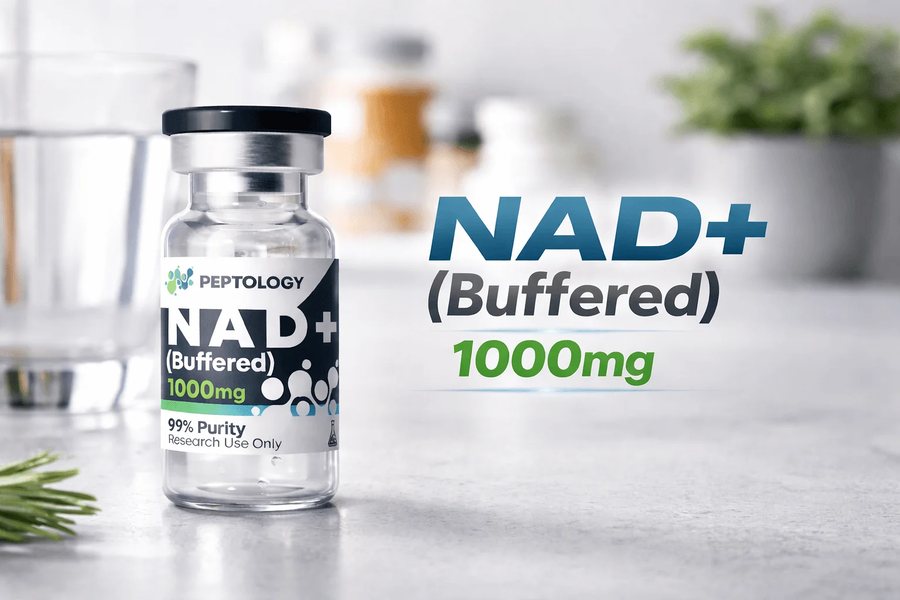 NAD+ (gepuffert) 1000 mg – Zellenergie, DNA-Reparatur, Mitochondrien