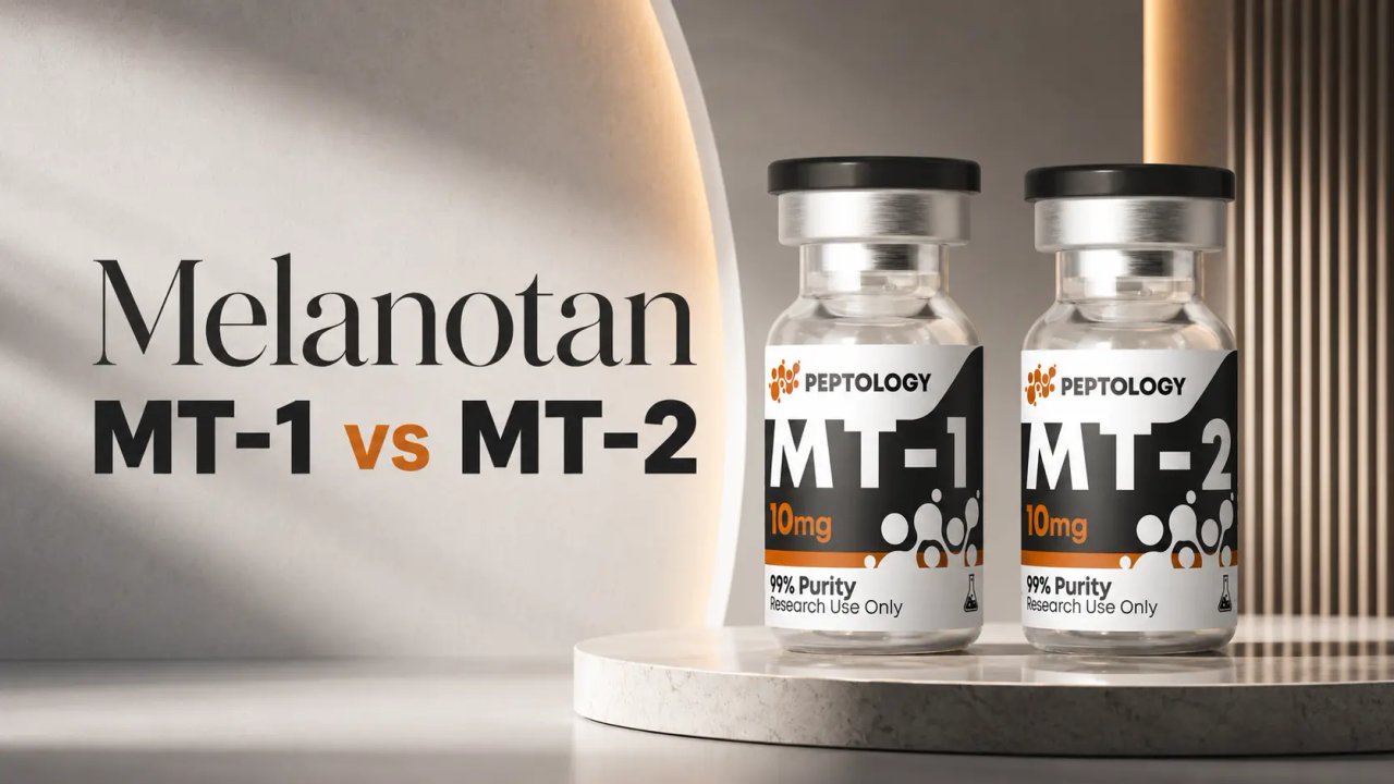 Melanotan MT‑1 und MT‑2 - Was ist der Unterschied?