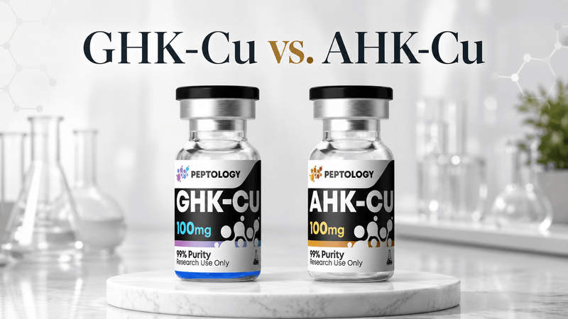 GHK-Cu vs. AHK-Cu - Was ist der Unterschied?